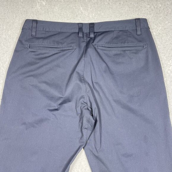 Rhone Commuter Pants Skinny Mens 32x30 Navy Blue Flex-Knit Ultra Slim Fit - Picture 8 of 15